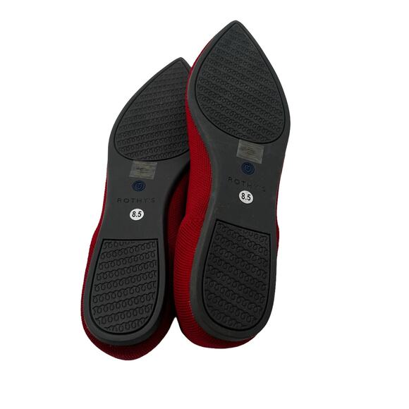Rothy’s The Point in Chili Red Women’s Size 8.5 New‎ - Picture 7 of 9